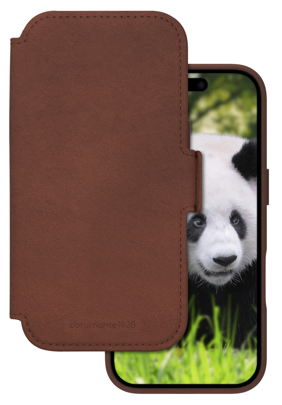 dbramante1928 Lynge MagSafe iPhone 17 hoesje bruin