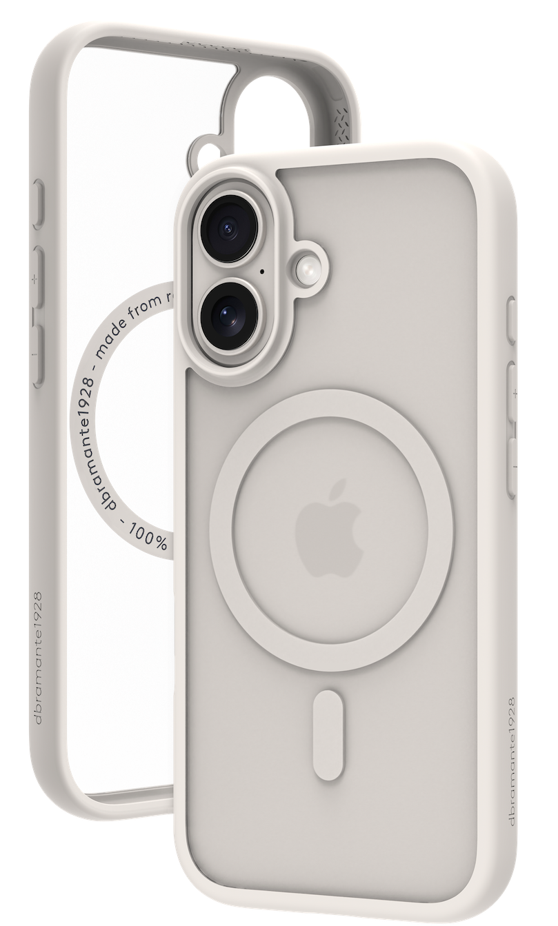 dbramante1928 Grenen MagSafe iPhone 17 hoesje wit