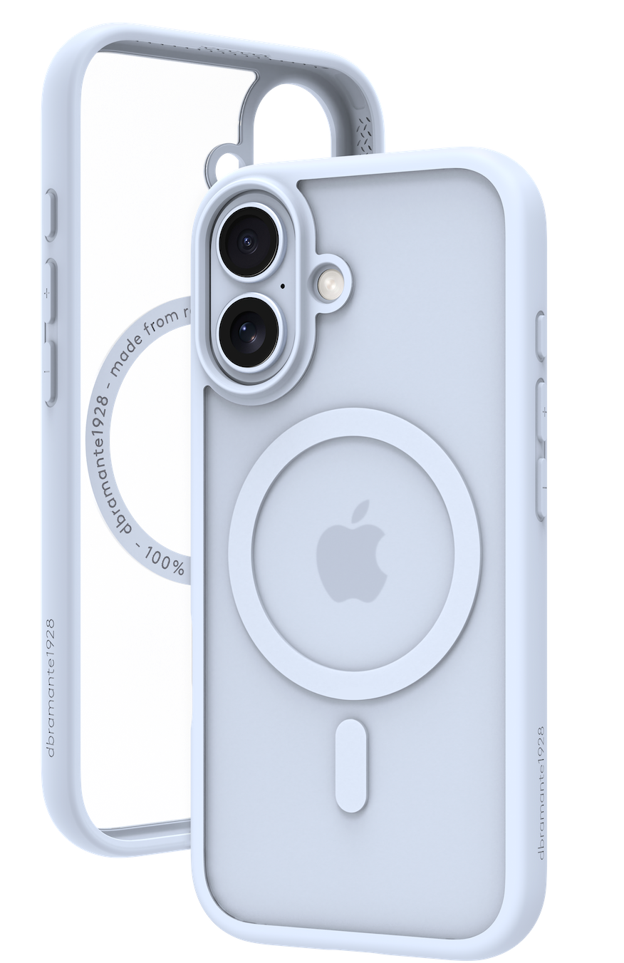 dbramante1928 Grenen MagSafe iPhone 17 hoesje blauw