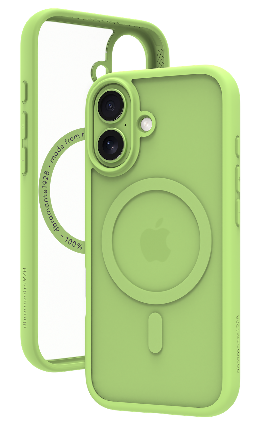 dbramante1928 Grenen MagSafe iPhone 17 hoesje groen