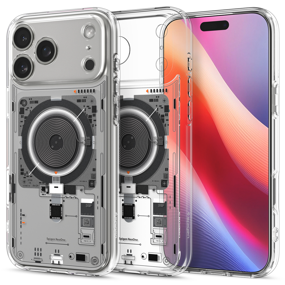 Spigen Ultra Hybrid MagSafe iPhone 17 Pro Max hoesje neo one