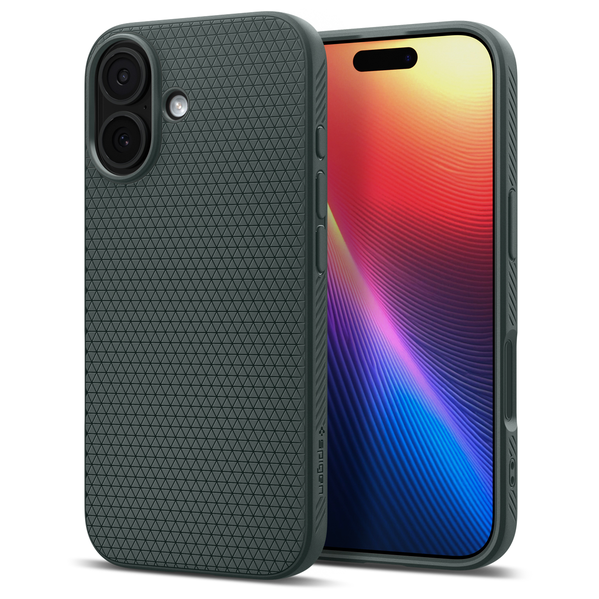 Spigen Liquid Air iPhone 17 hoesje groen
