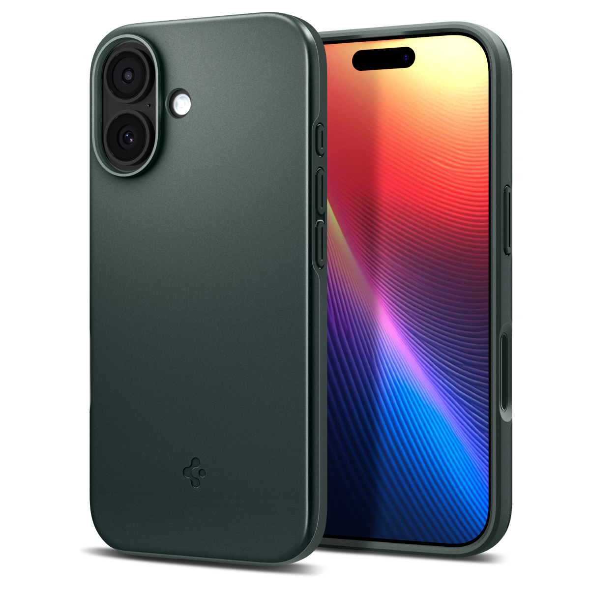 Spigen Thin Fit MagSafe iPhone 17 hoesje groen