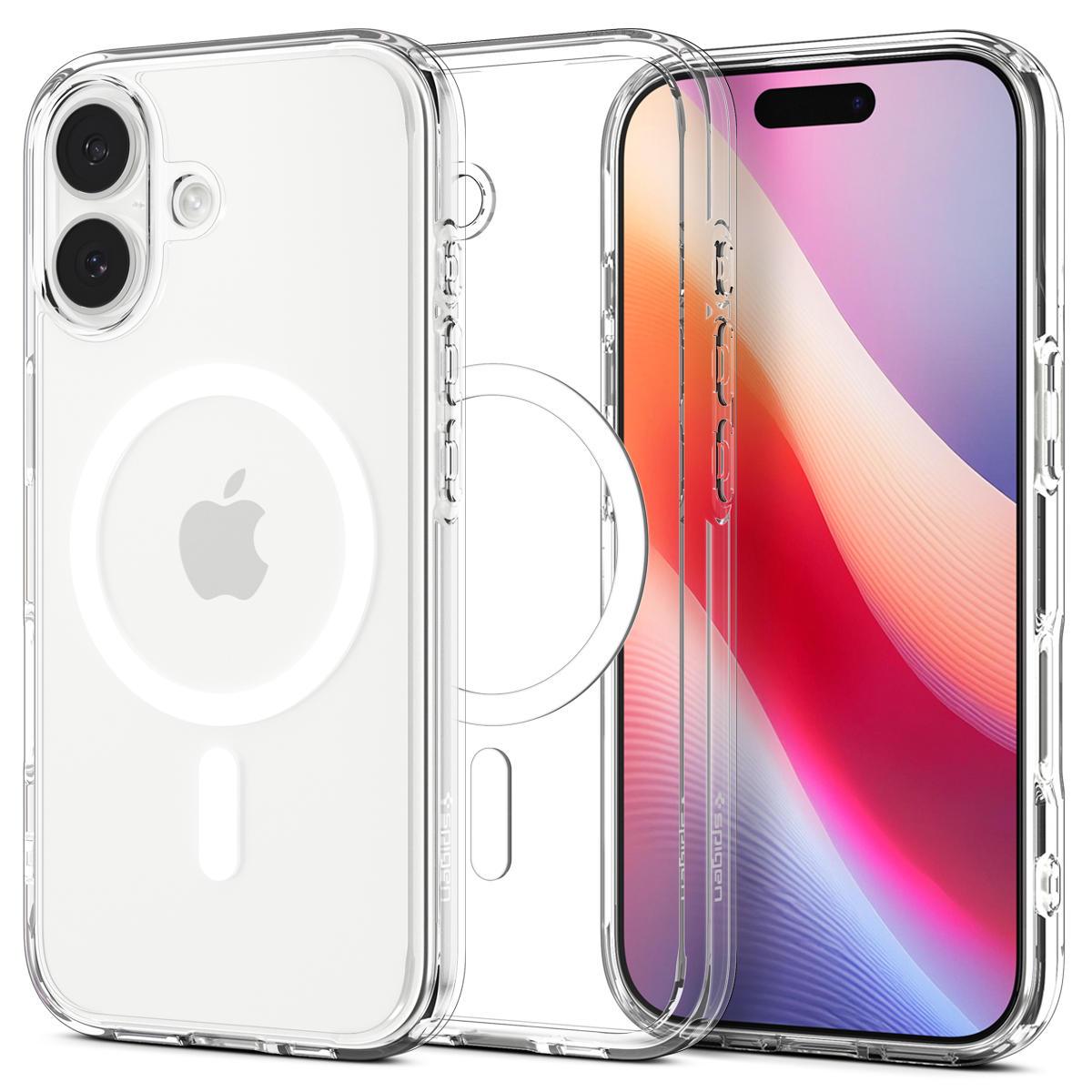 Spigen Ultra Hybrid MagSafe iPhone 17 hoesje wit
