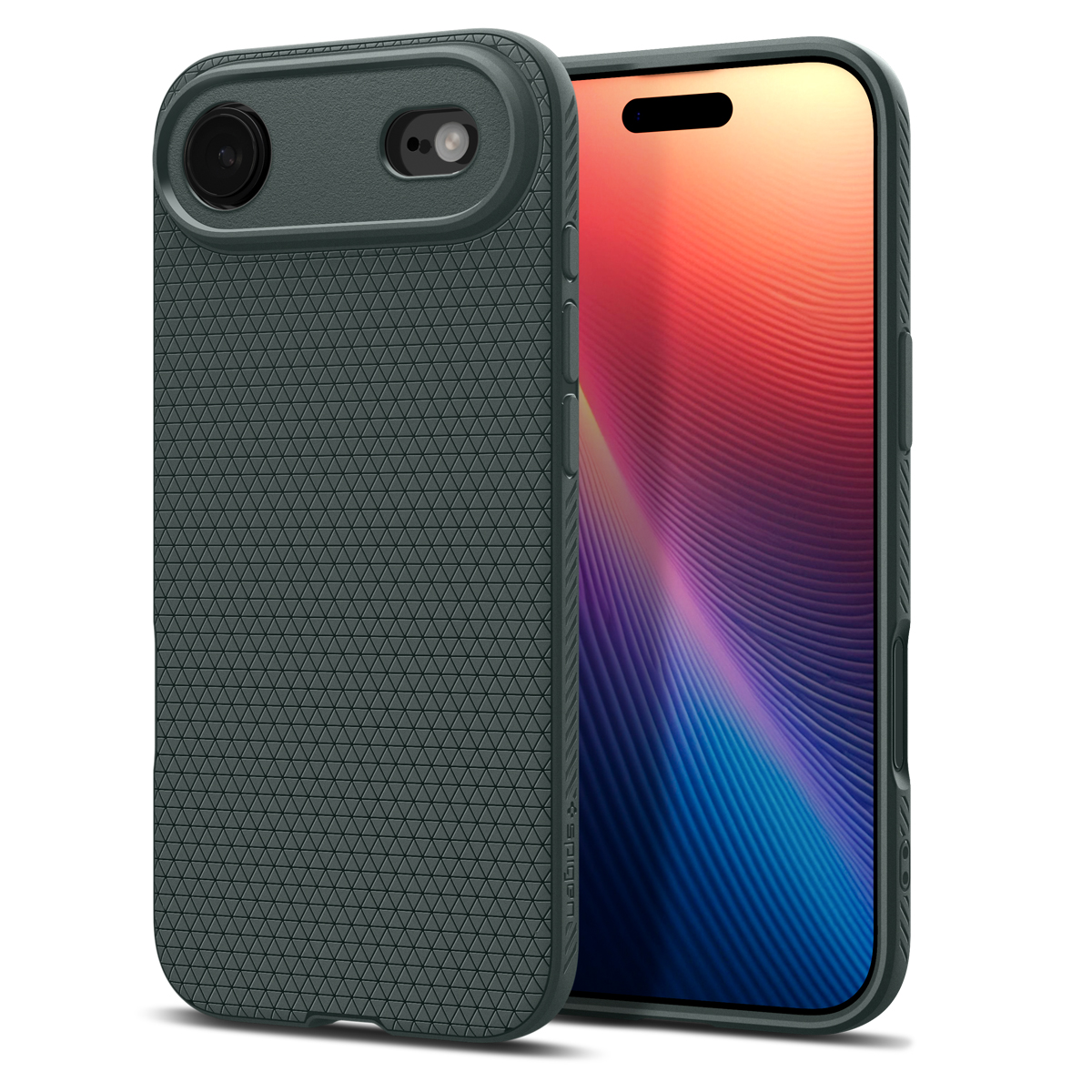 Spigen Liquid Air iPhone 17 Air hoesje groen