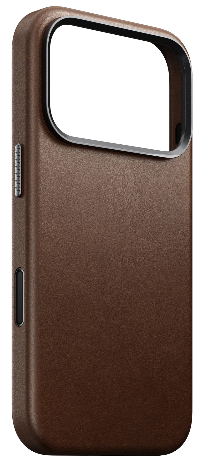 Nomad Traditional Leather iPhone 17 Pro Max hoesje zwart