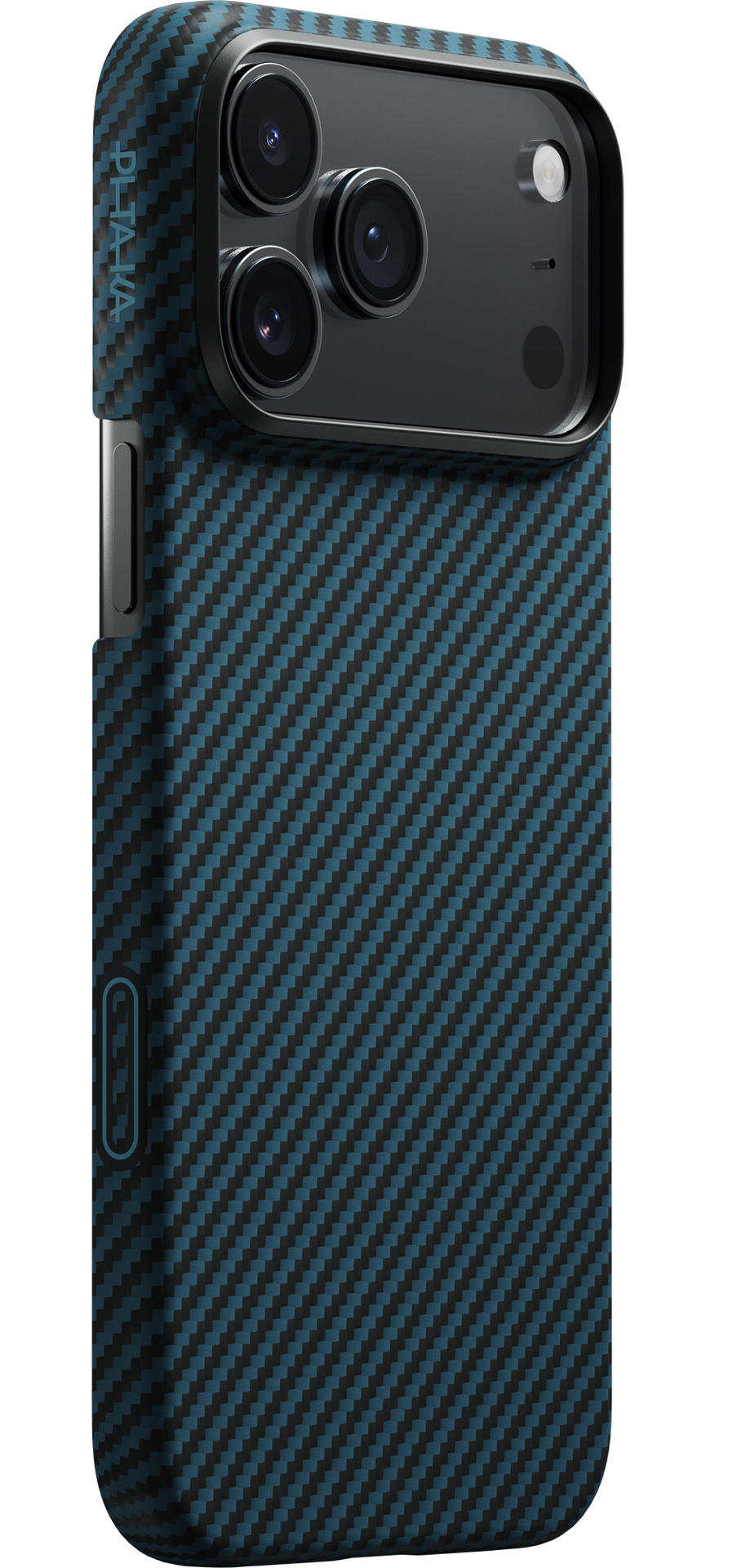 Pitaka Ultra Slim MagSafe iPhone 17 Pro Max hoesje blauw
