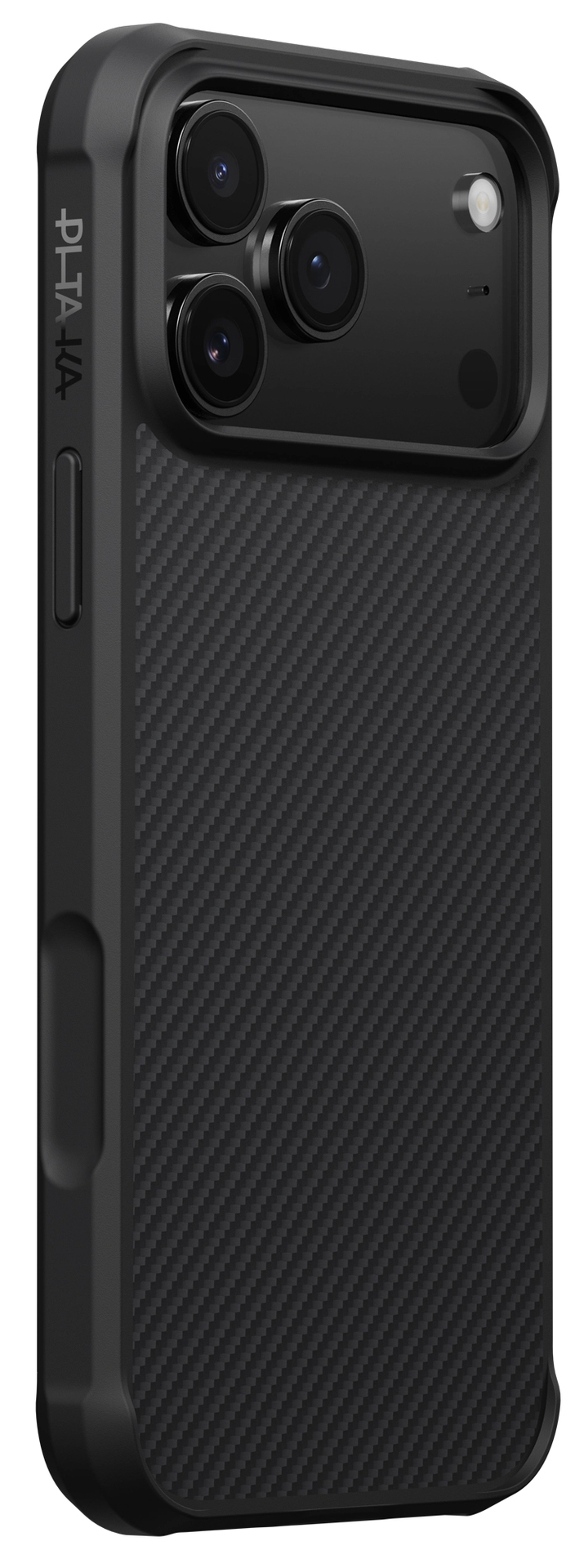 Pitaka Military-Grade MagSafe iPhone 17 Pro hoesje zwart