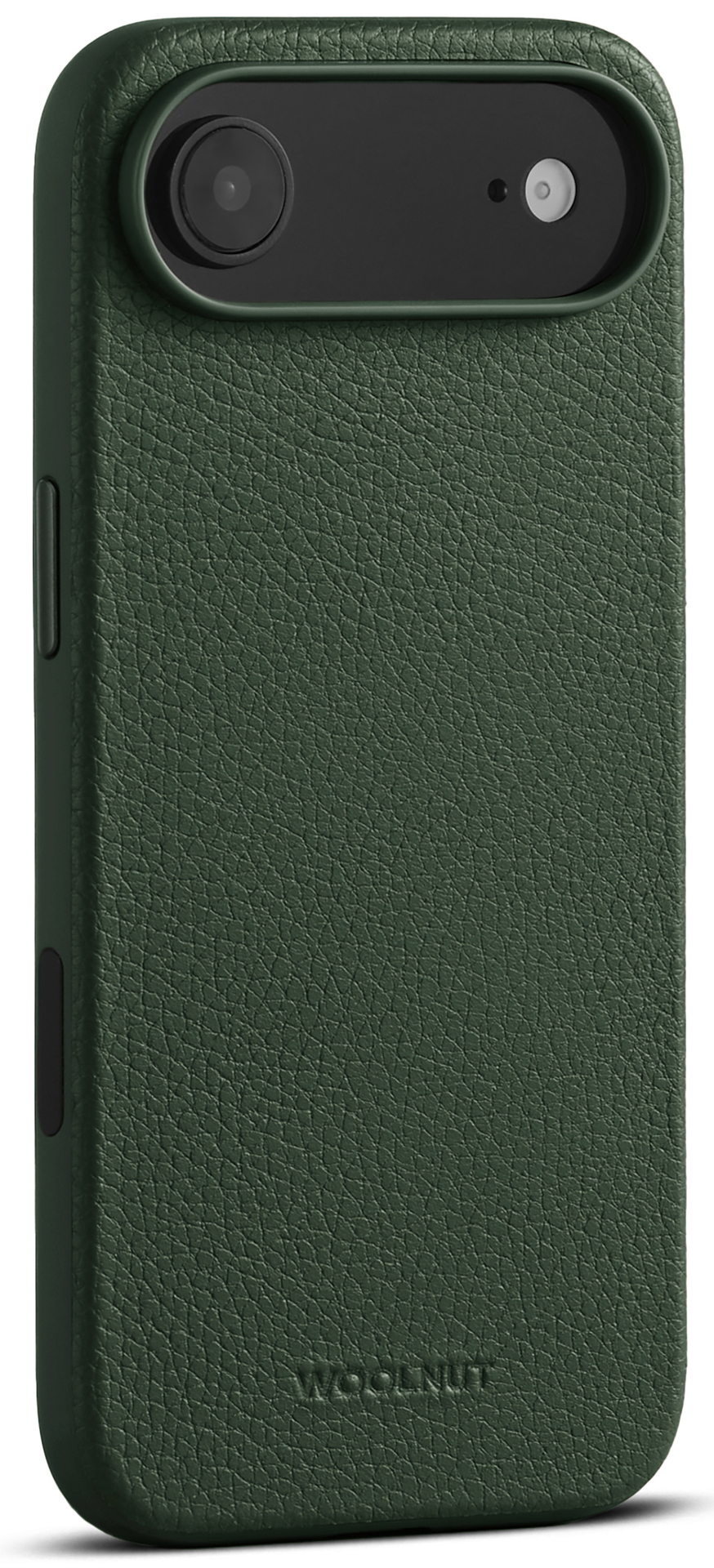 Woolnut leren MagSafe iPhone 17 Air hoesje groen