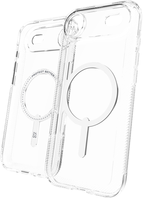 ZAGG Luxe Snap iPhone Air hoesje doorzichtig