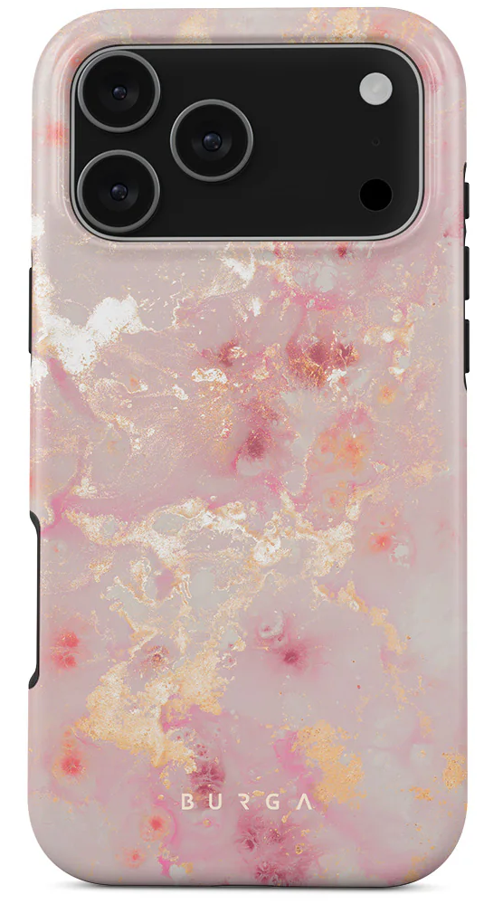 Burga Tough MagSafe iPhone 17 Pro Max hoesje golden coral