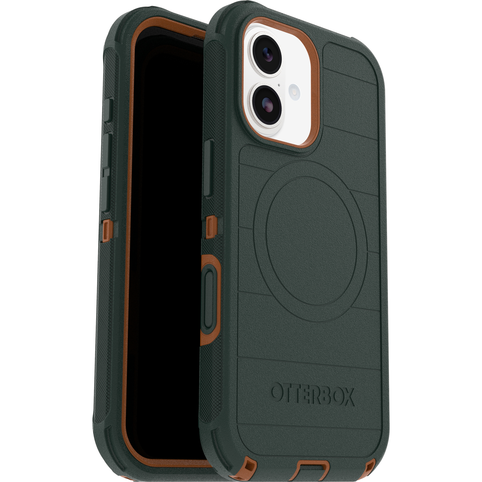 OtterBox Defender Pro MagSafe iPhone 17 hoesje groen