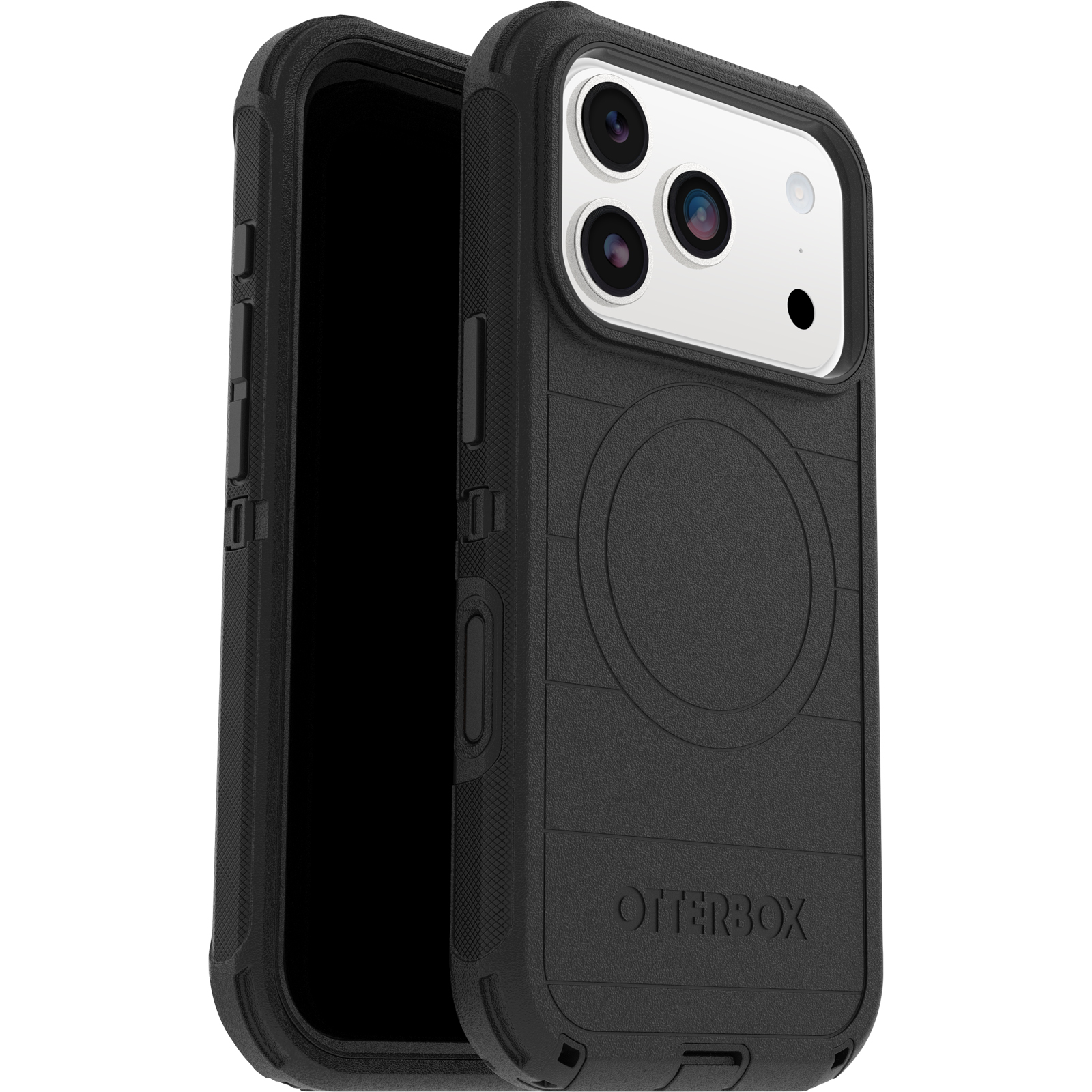 OtterBox Defender Pro MagSafe iPhone 17 Pro hoesje zwart