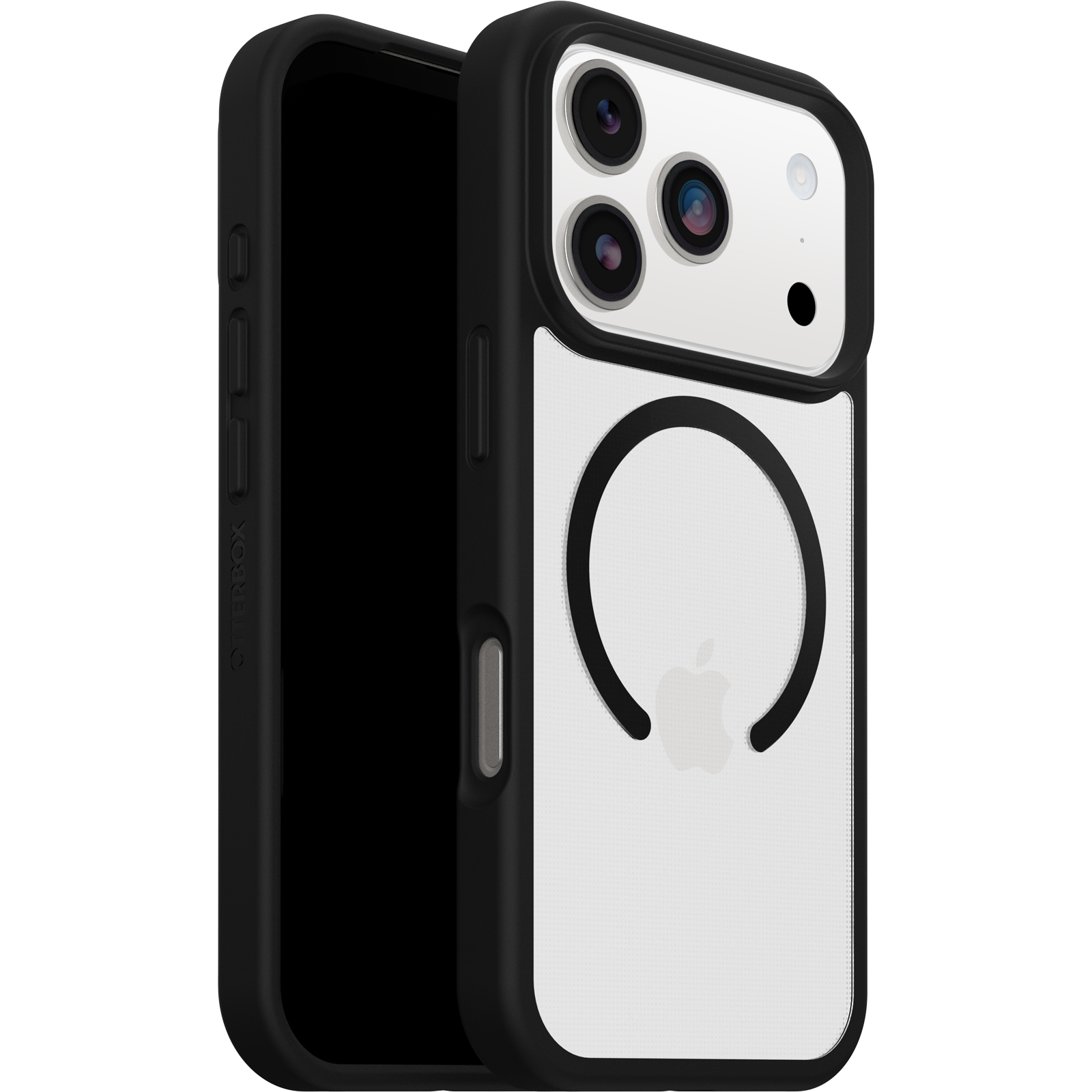 OtterBox React MagSafe iPhone 17 Pro hoesje zwart / doorzichtig