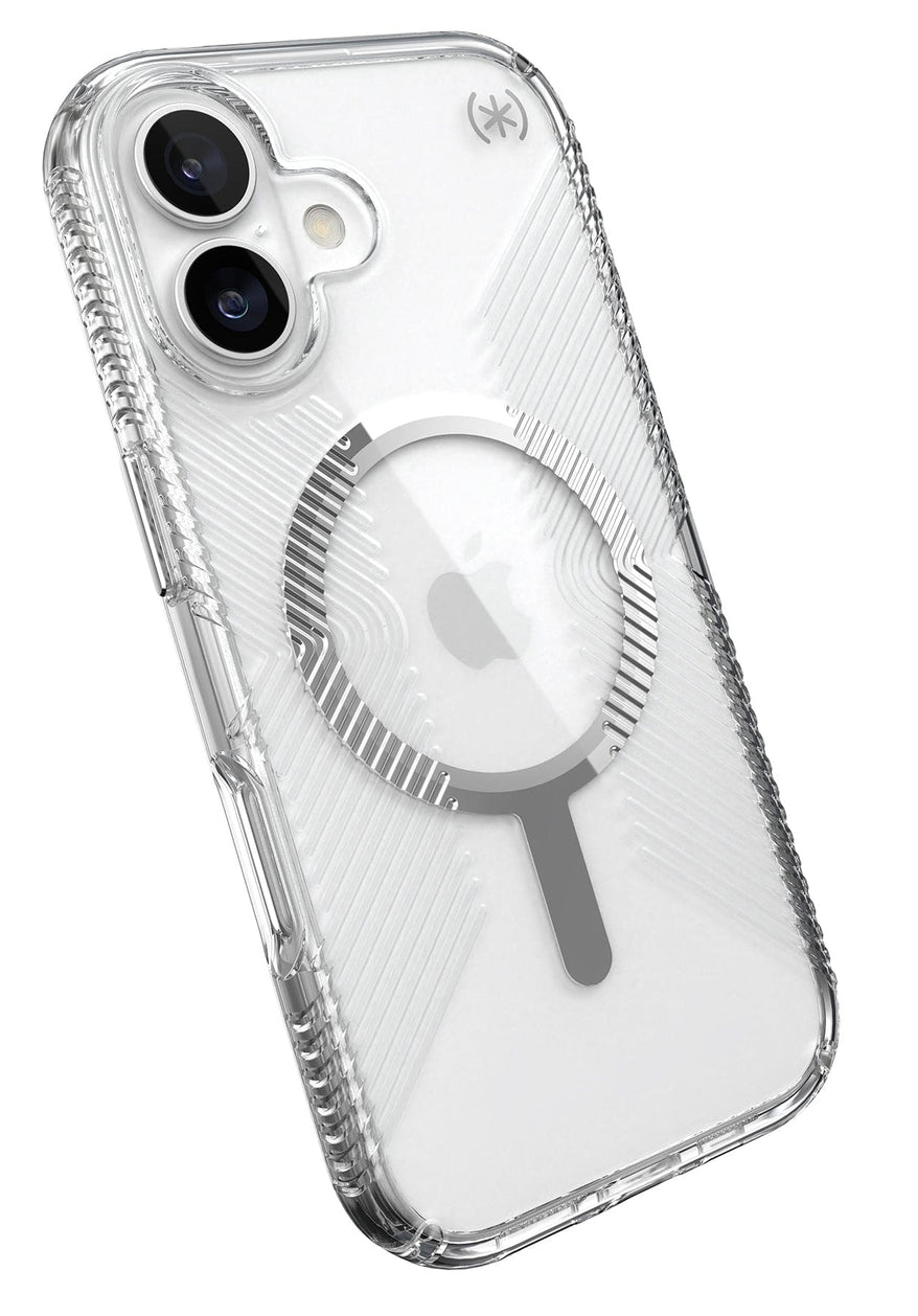 Speck Presidio Perfect Clear Clicklock iPhone 17 hoesje transparant