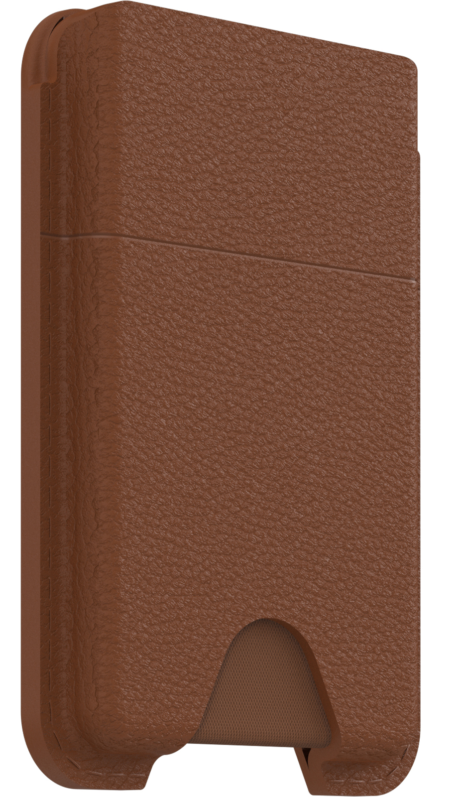 OtterBox Cactus Leather MagSafe wallet bruin