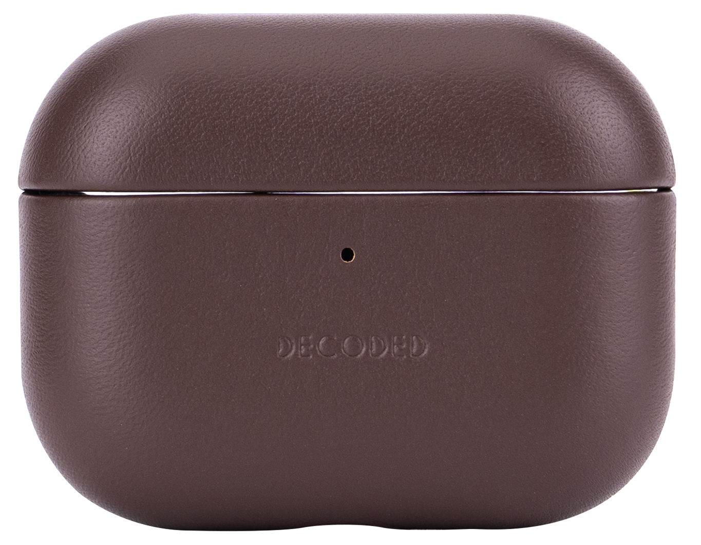 Decoded leren AirPods Pro 3 hoesje bruin