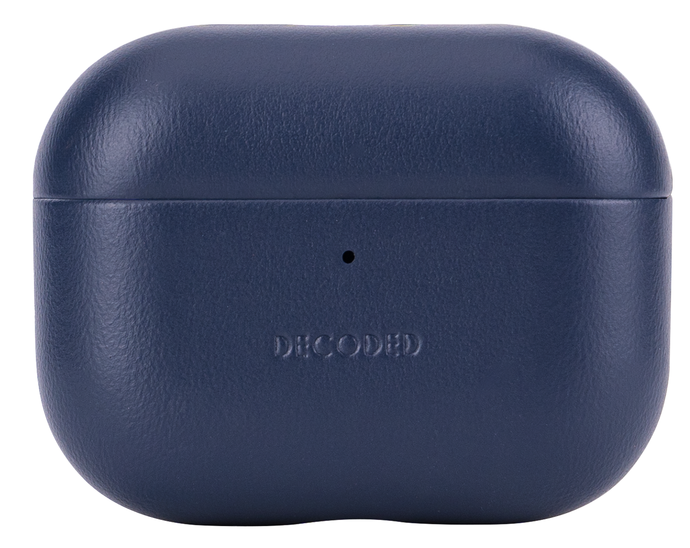 Decoded leren AirPods Pro 3 hoesje navy