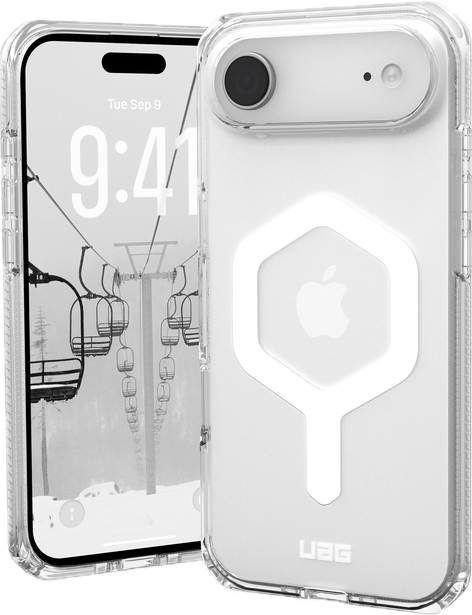 UAG Plyo MagSafe iPhone 17 Air hoesje transparant