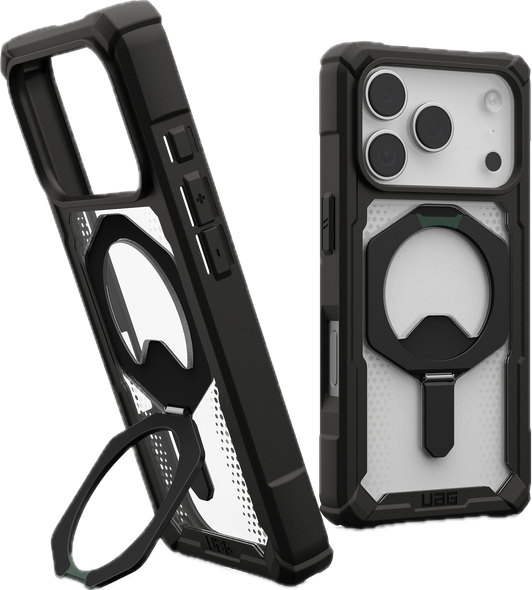 UAG Plasma XTE MagSafe iPhone 17 Pro hoesje zwart doorzichtig
