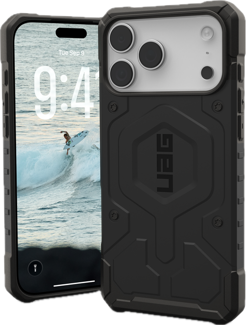 UAG Pathfinder MagSafe iPhone 17 Pro hoesje zwart