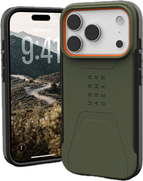 UAG Civilian MagSafe iPhone 17 Pro Max hoesje groen