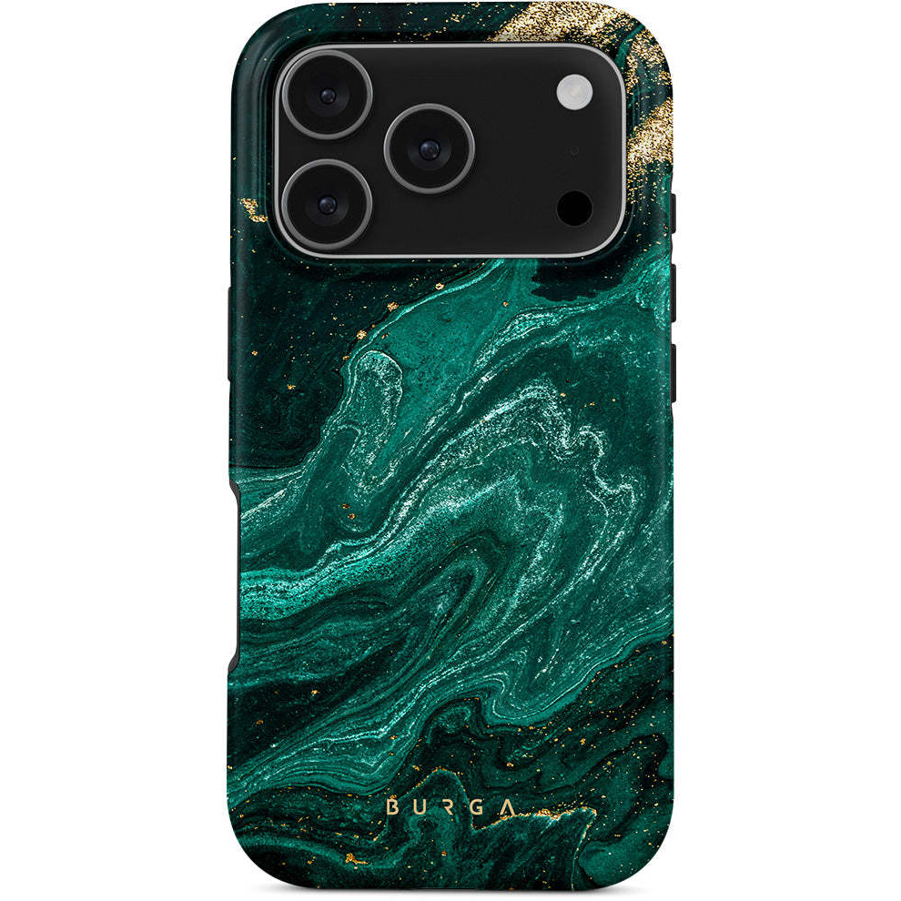 Burga Tough MagSafe iPhone 17 Pro hoesje emerald pool