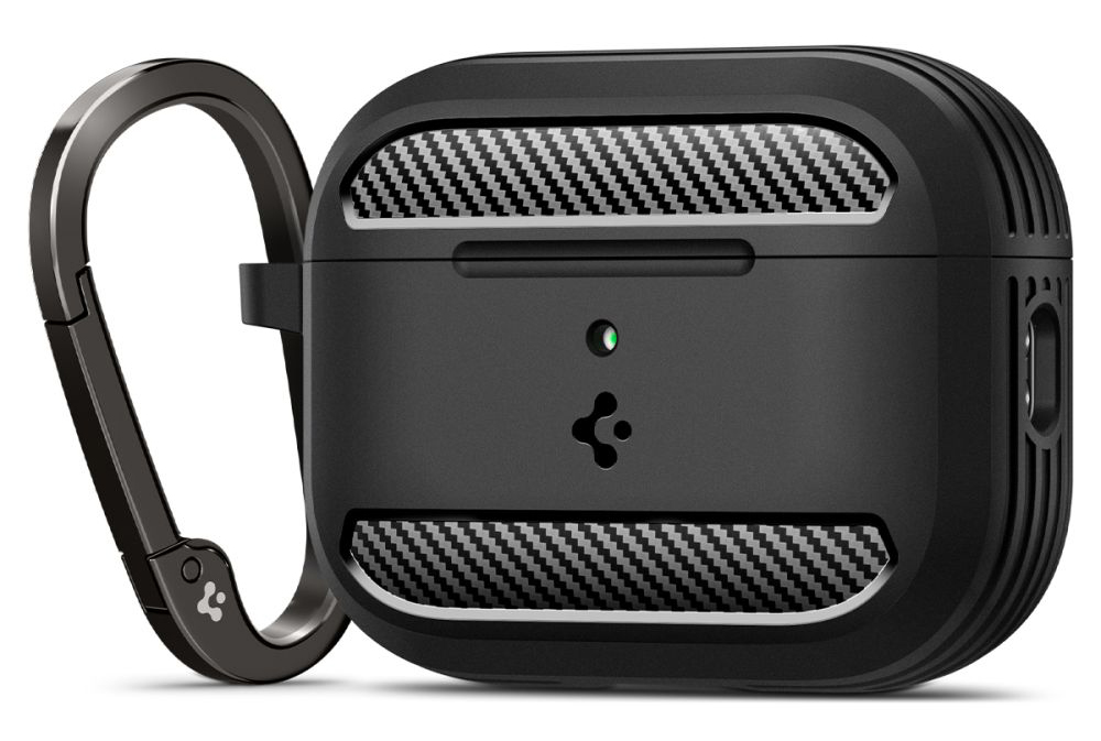 Spigen Rugged Armor AirPods Pro 3 hoesje zwart