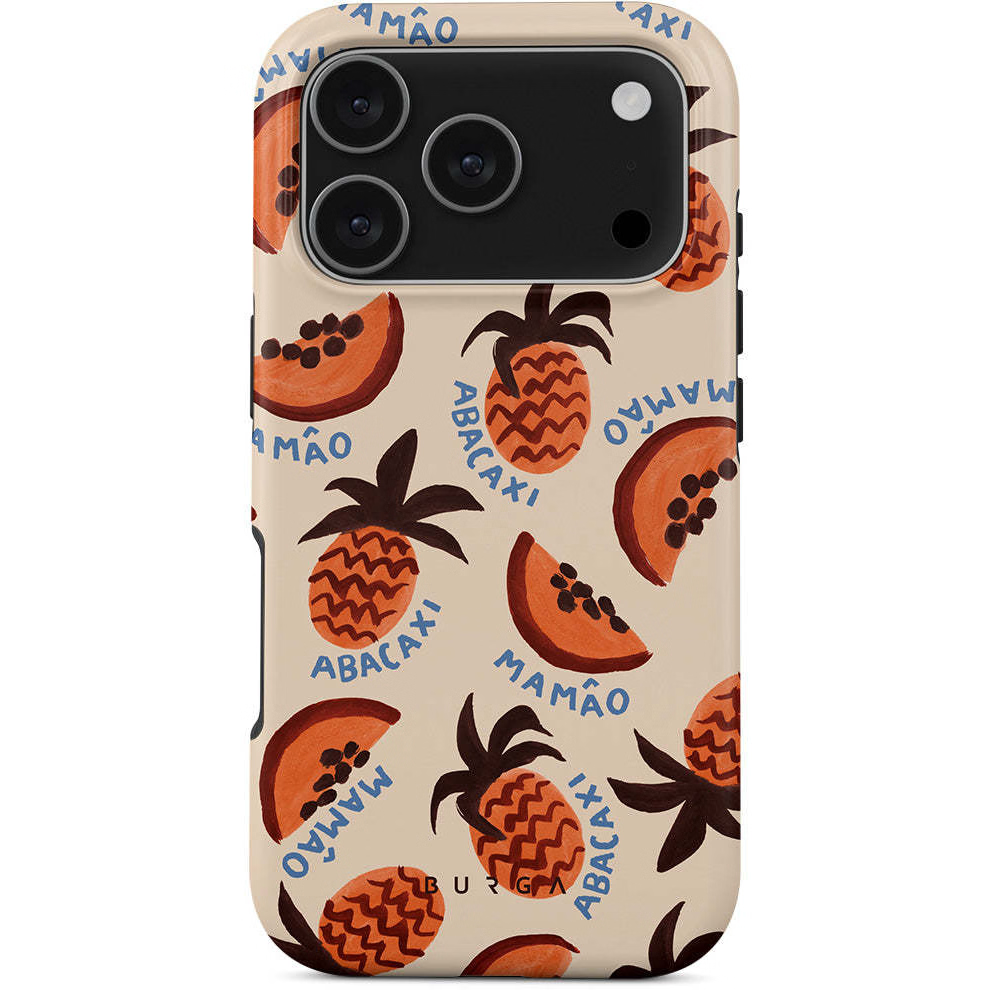 Burga Tough MagSafe iPhone 17 Pro hoesje abacaxi