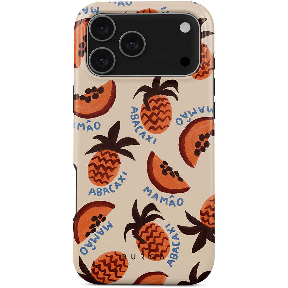 Burga Tough MagSafe iPhone 17 Pro Max hoesje abacaxi