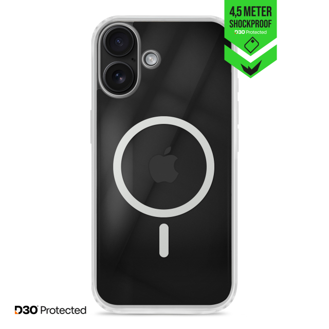 Striker D30 Xtreme Impact Protection MagSafe iPhone 17 hoesje doorzichtig