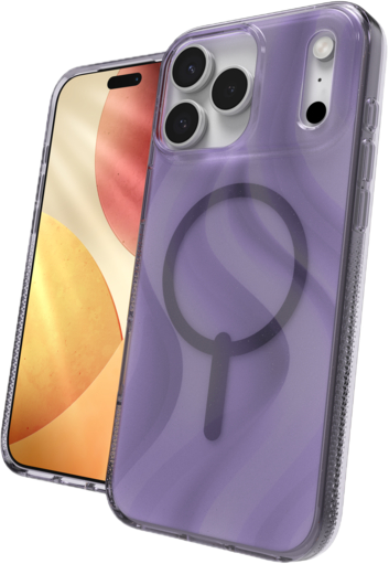 ZAGG Milan Snap iPhone 17 Pro hoesje glitter whirl
