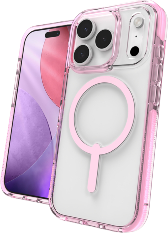 ZAGG Santa Cruz Snap iPhone 17 Pro hoesje roze