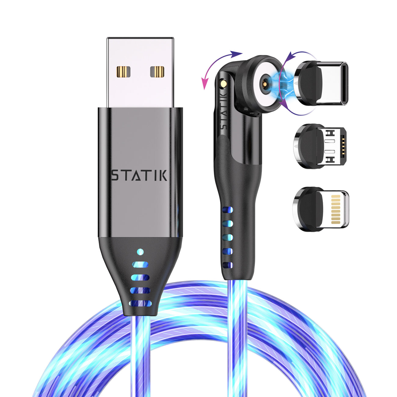 Statik Globright 360 universele kabel 1 meter