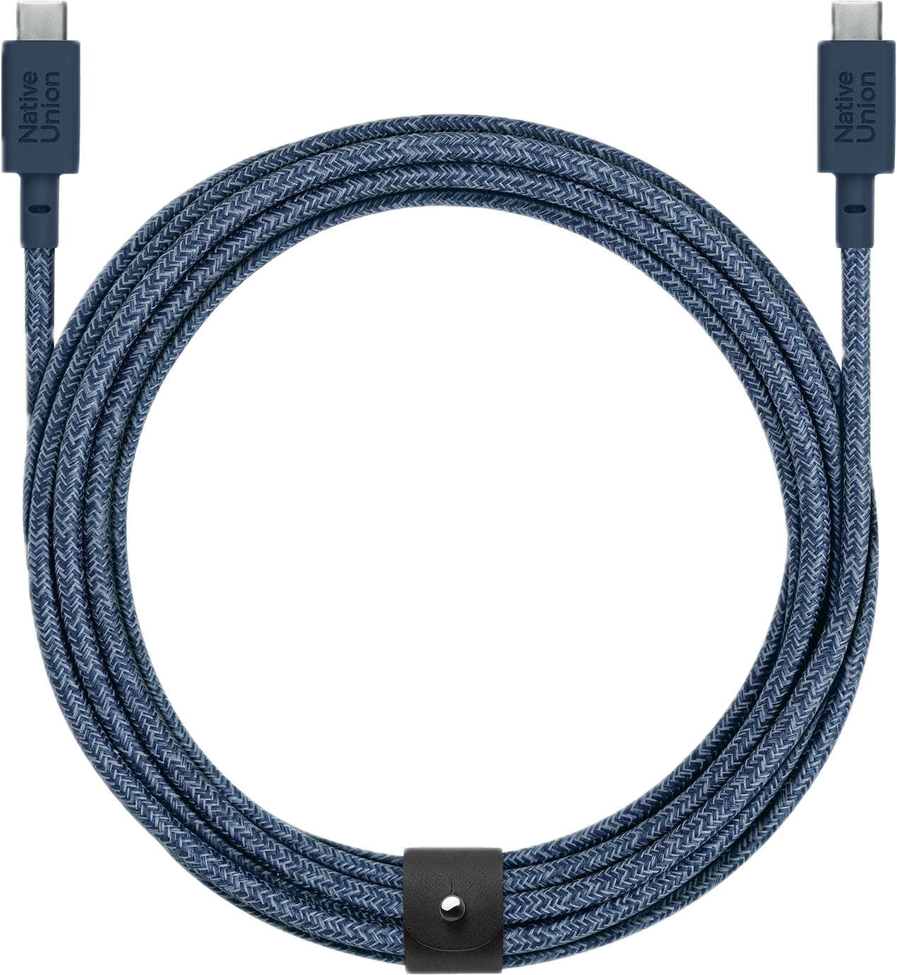Native Union Belt XL USB-C naar USB-C 3 meter kabel blauw