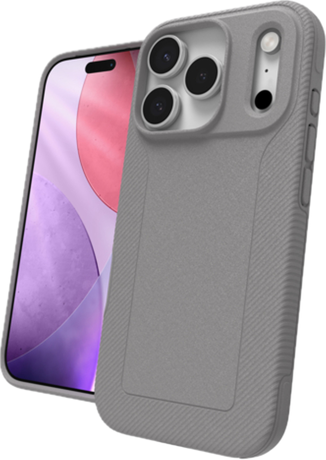 ZAGG Luxe Snap iPhone 17 Pro hoesje grijs