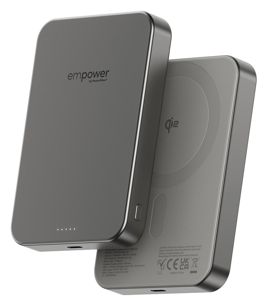 PanzerGlass empower MagSafe Powerbank 10000 mAh titanium
