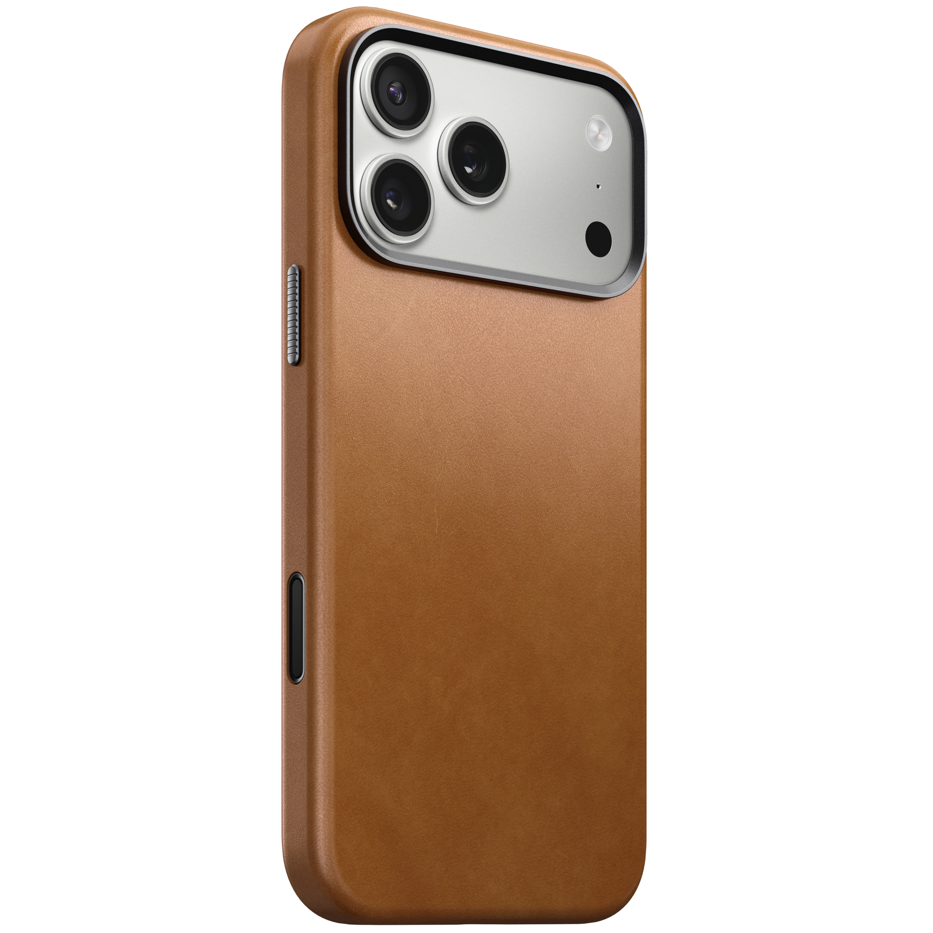 Nomad Traditional Leather iPhone 17 Pro Max hoesje tan