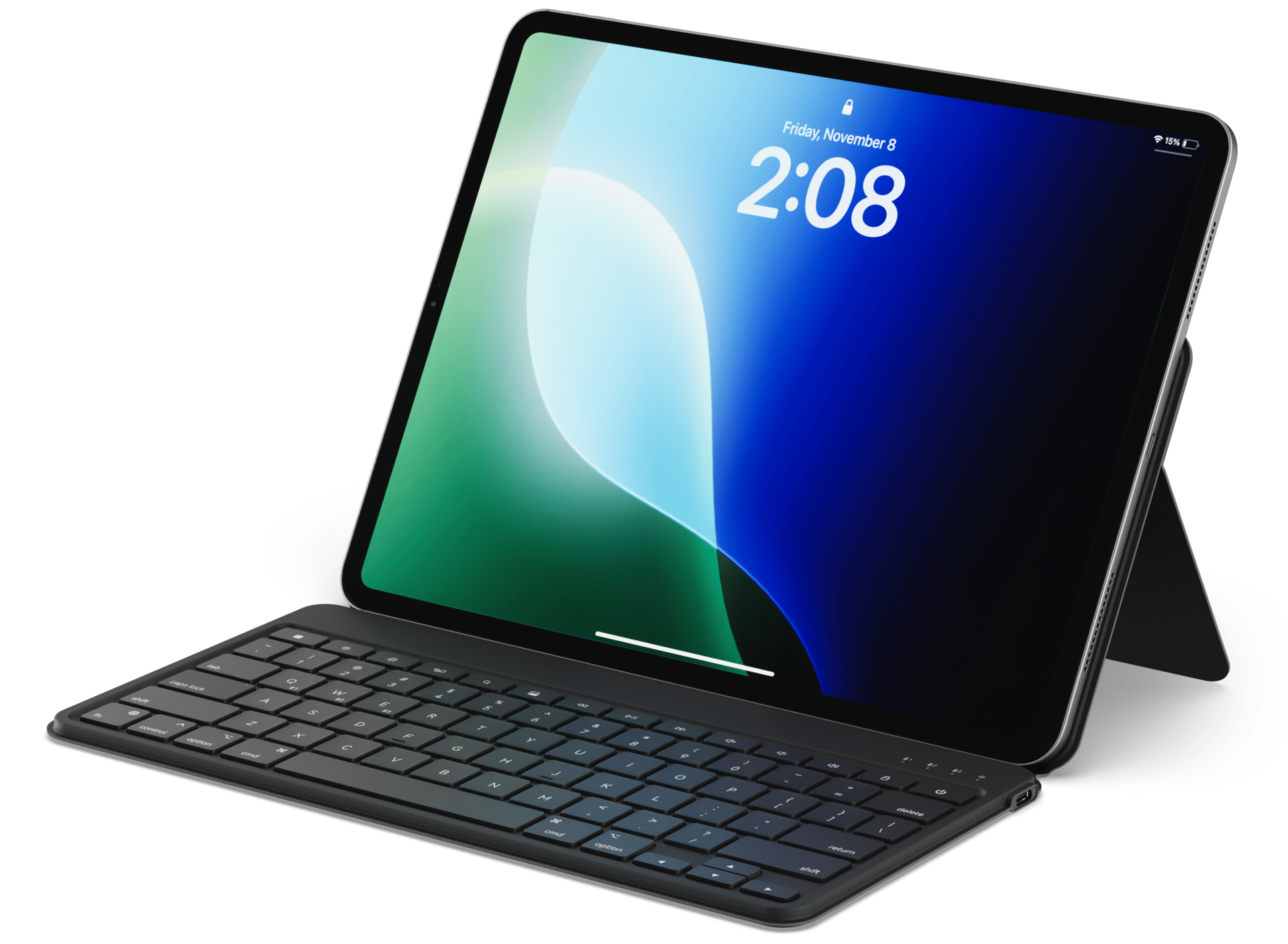 Satechi OnTheGo Bluetooth toetsenbord voor iPad met stand zwart