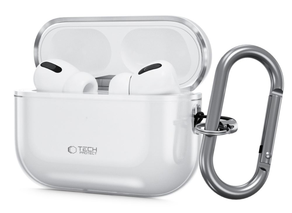 TechProtection Silicone AirPods Pro 3 hoesje transparant