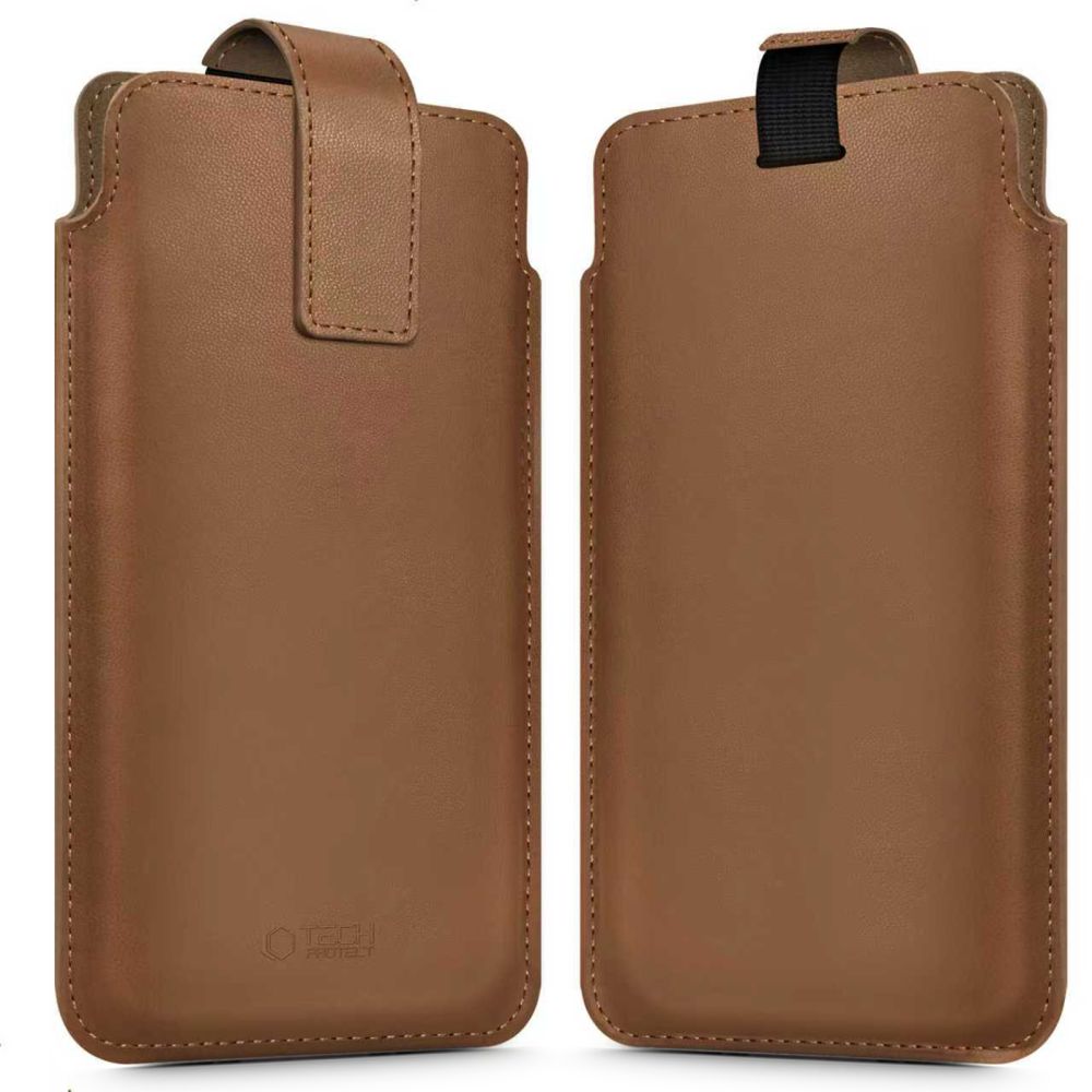 TechProtection universele iPhone 6,0 tot 6,9 inch sleeve bruin