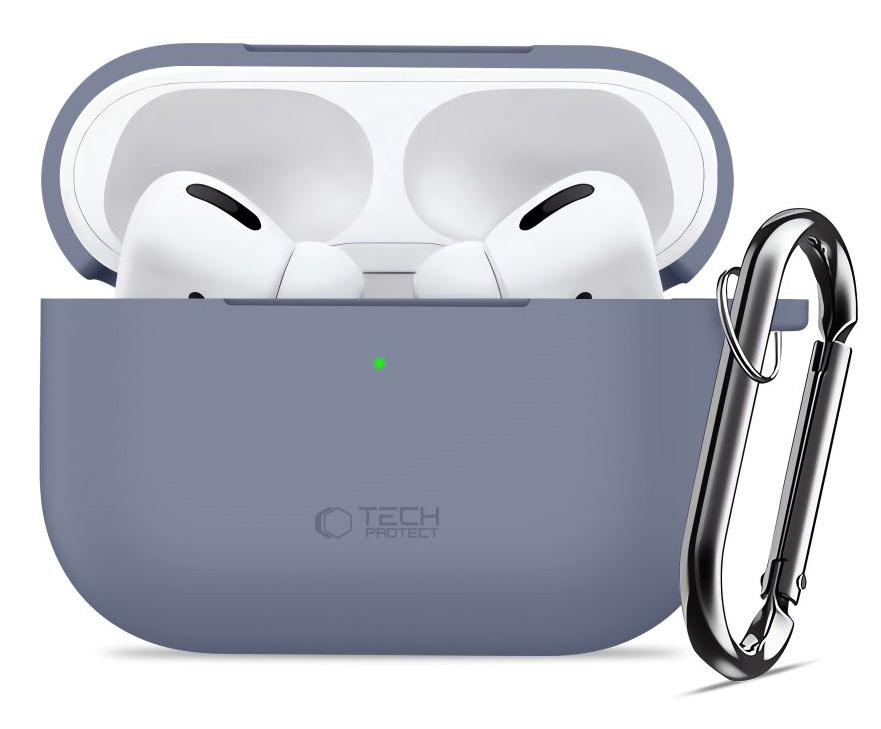 TechProtection Silicone AirPods Pro 3 hoesje blauw