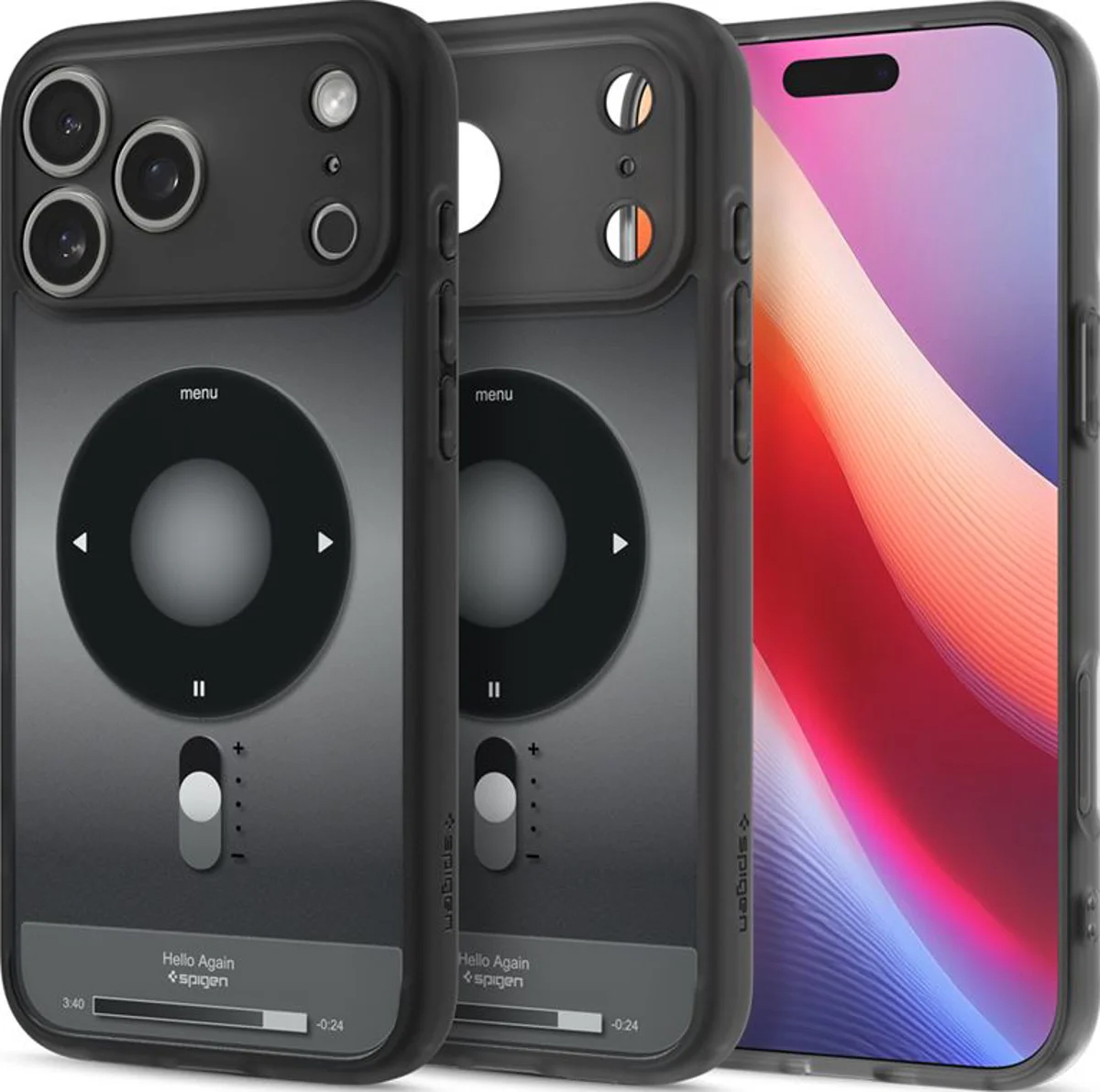 Spigen Ultra Hybrid MagSafe iPhone 17 Pro hoesje zwart