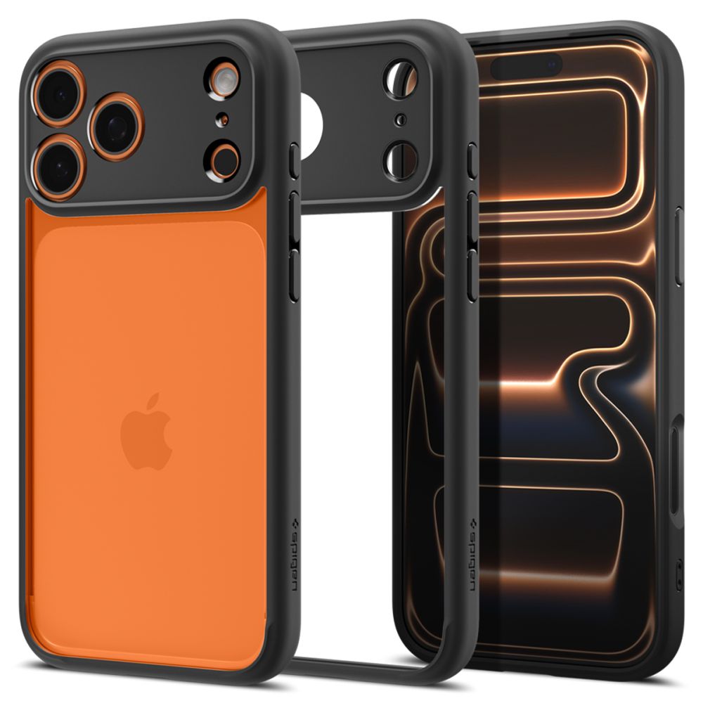 Spigen Ultra Hybrid iPhone 17 Pro hoesje zwart