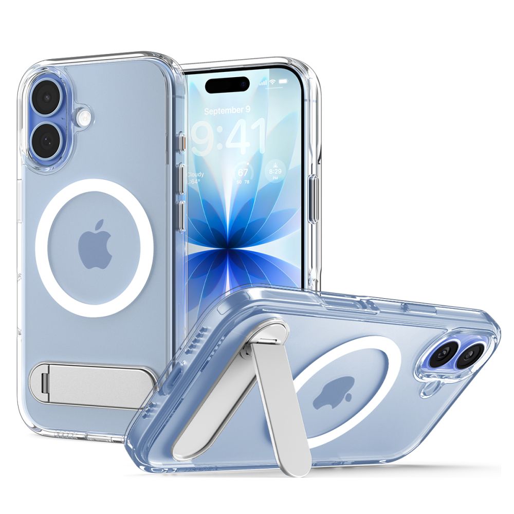 Spigen Ultra Hybrid S MagSafe iPhone 17 hoesje wit