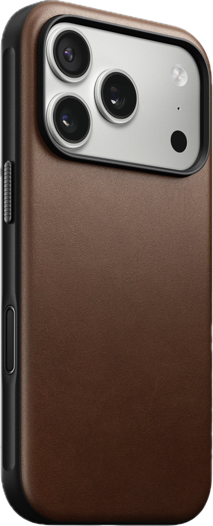 Nomad Modern Leather iPhone 17 Pro Max hoesje bruin