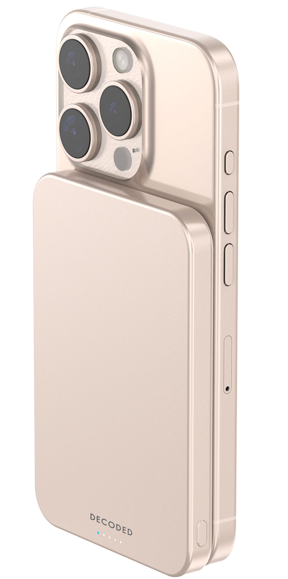 Decoded MagSafe powerbank met 5000 mAh goud