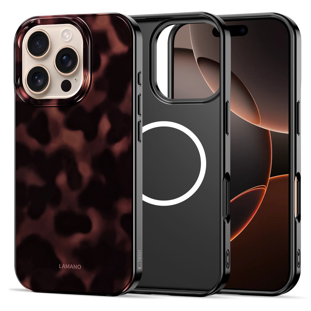 TechProtection MagSafe iPhone 16 Pro hoesje panther