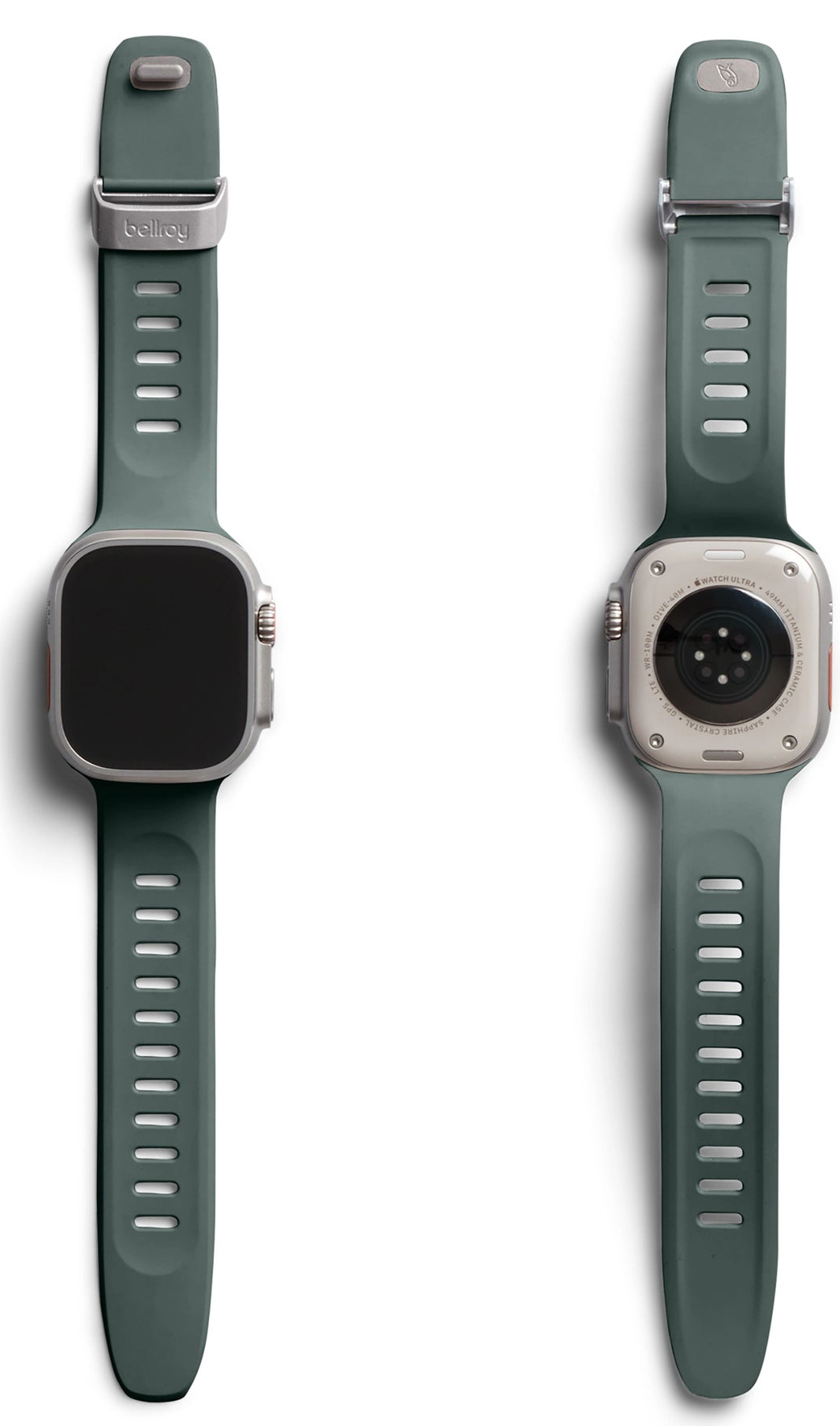 Bellroy Venture Apple Watch 49 / 46 / 45 mm bandje groen