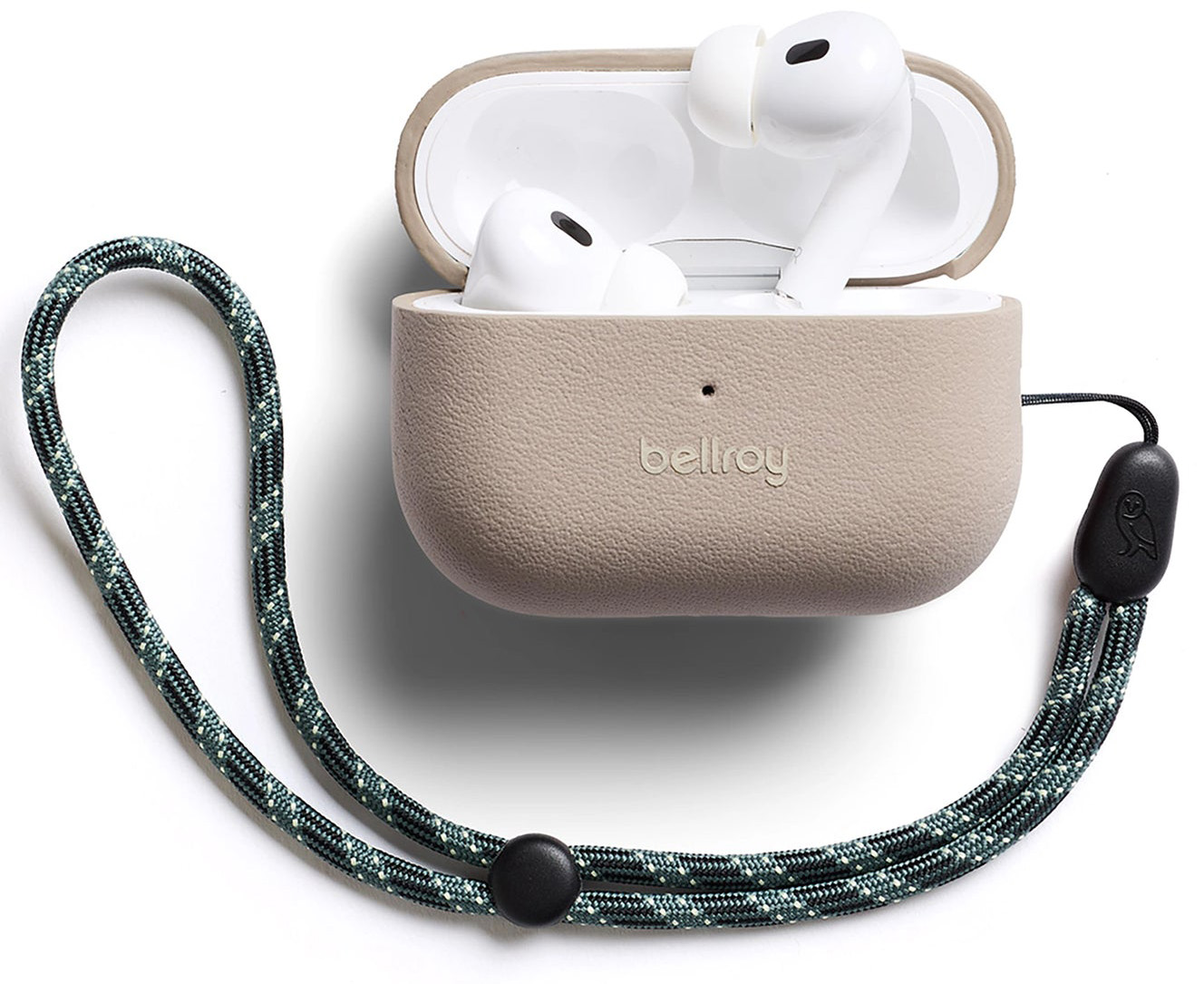 Bellroy Pod Jacket AirPods Pro 3 hoesje beige